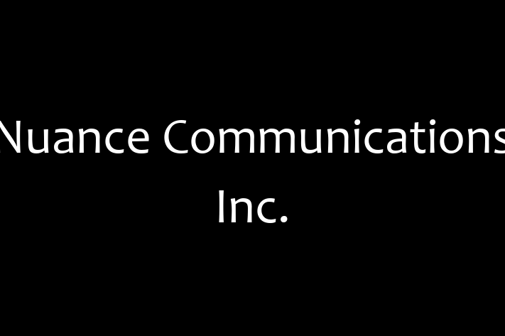 Technology Company Nuance Communications Inc.