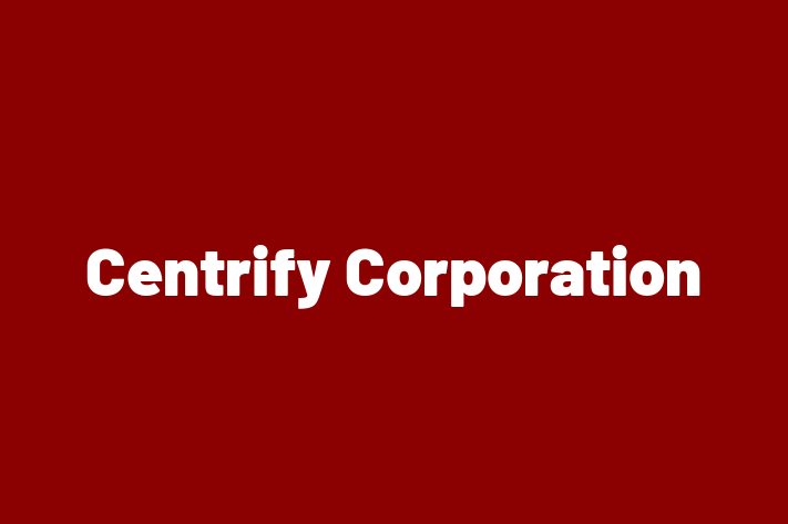 Application Development Company Centrify Corporation