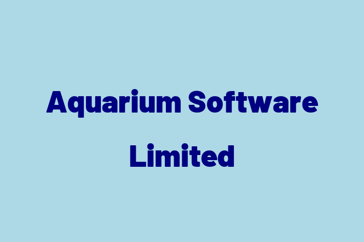 IT Company Aquarium Software Limited