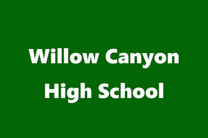 HR Administration Willow Canyon High School