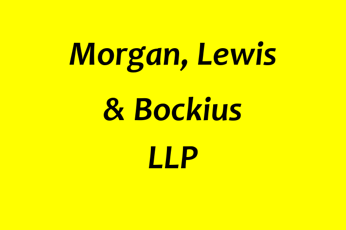 Labor Relations Morgan Lewis Bockius LLP