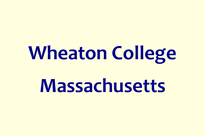 People Management Wheaton College Massachusetts