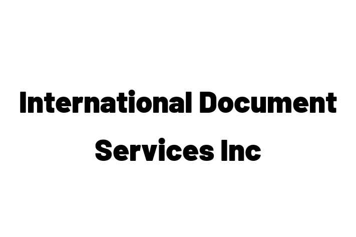 Tech Solutions Company International Document Services Inc