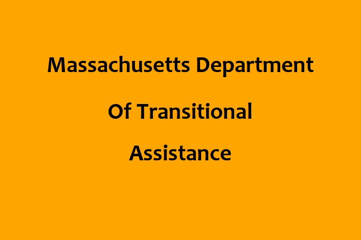 Human Capital Management Massachusetts Department Of Transitional Assistance