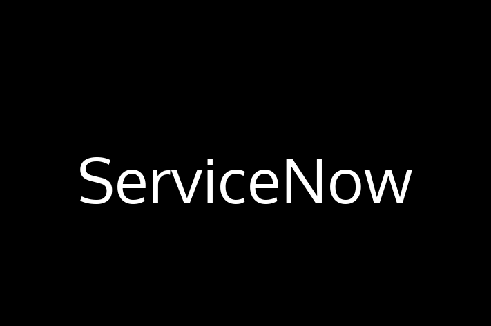 Software Solutions Provider ServiceNow