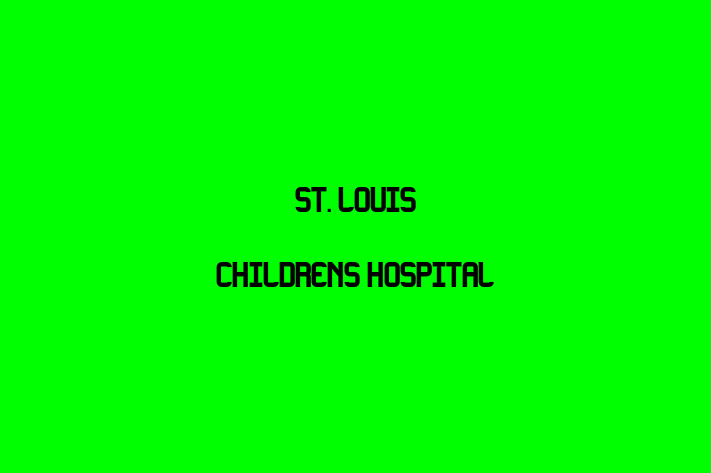 Employee Resource Management St. Louis Childrens Hospital