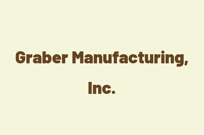 Talent Management Graber Manufacturing Inc.