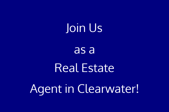 Join Us as a Real Estate Agent in Clearwater