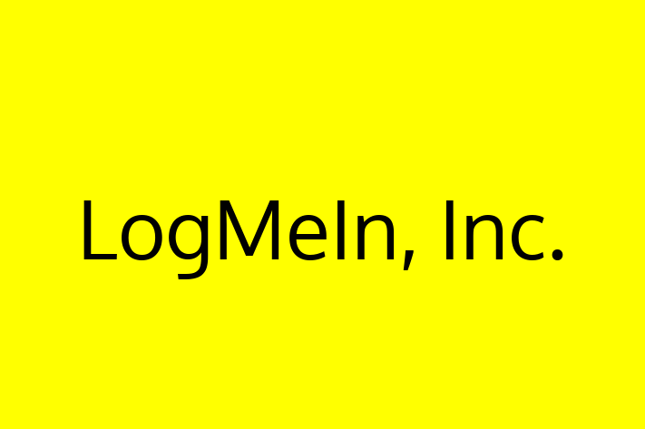 Tech Solutions Company LogMeIn Inc.