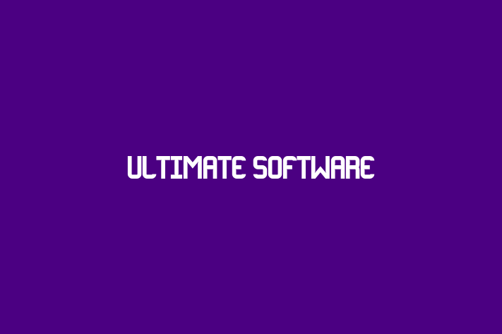 Tech Firm Ultimate Software