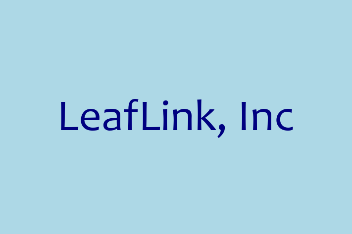 Software Firm LeafLink Inc