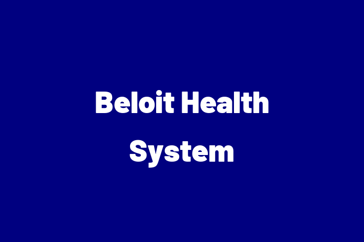 Human Resource Management Beloit Health System