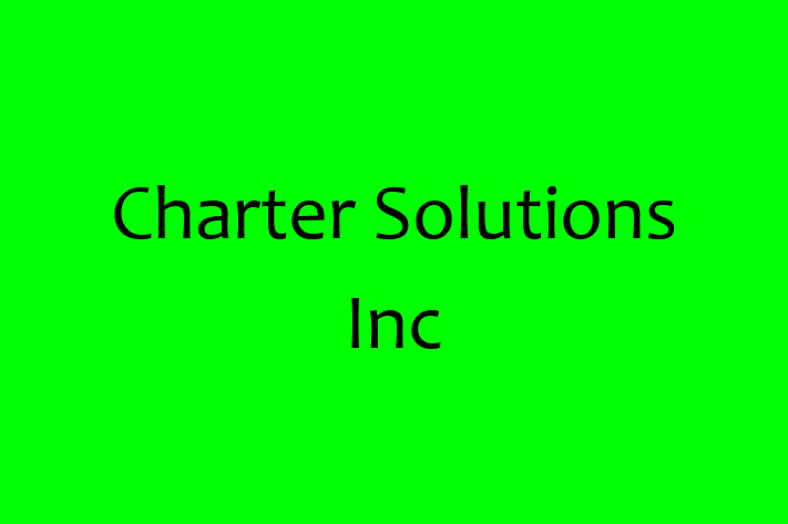 Software Services Company Charter Solutions Inc