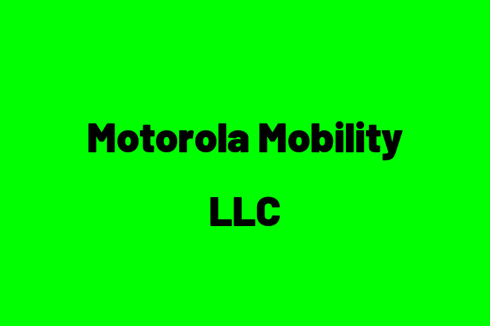 Tech Solutions Company Motorola Mobility LLC