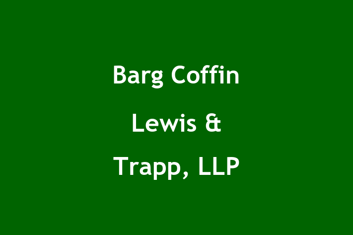 Personnel Management Barg Coffin Lewis  Trapp LLP