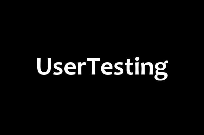 Tech Solutions Company UserTesting