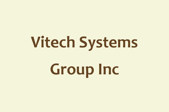 Software Development Company Vitech Systems Group Inc