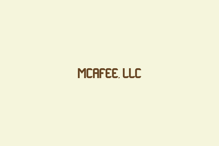 Software Services Company McAfee LLC