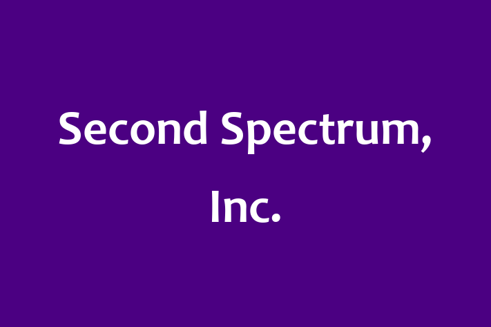 Software Services Company Second Spectrum Inc.