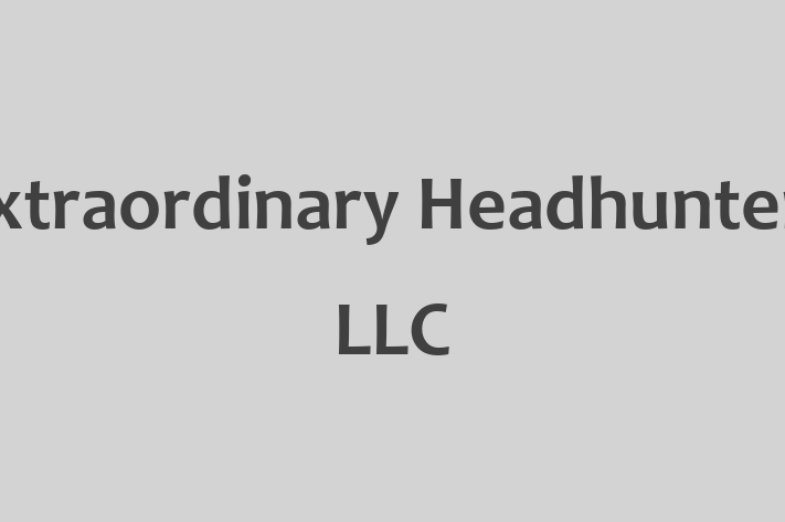 HR Administration Extraordinary Headhunters LLC