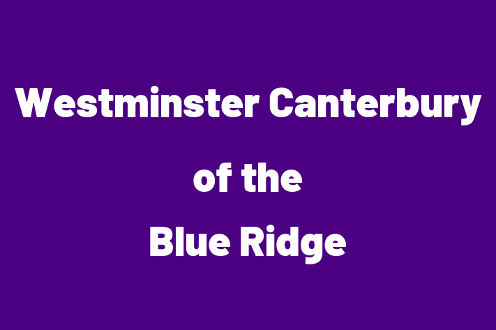 People Management Westminster Canterbury of the Blue Ridge