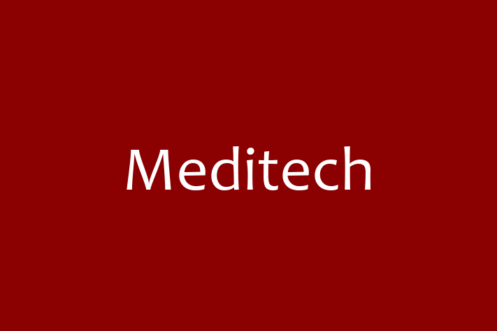 Digital Solutions Provider Meditech