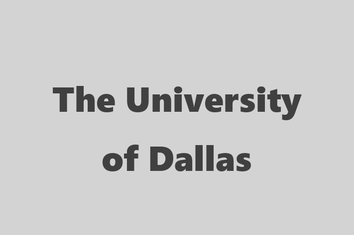 Human Resource Management The University of Dallas