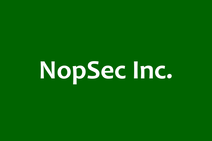 IT Company NopSec Inc.