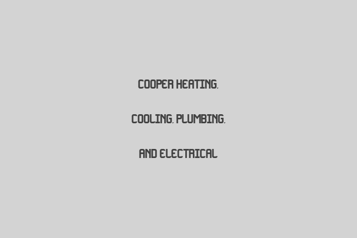 Personnel Management Cooper Heating Cooling Plumbing and Electrical