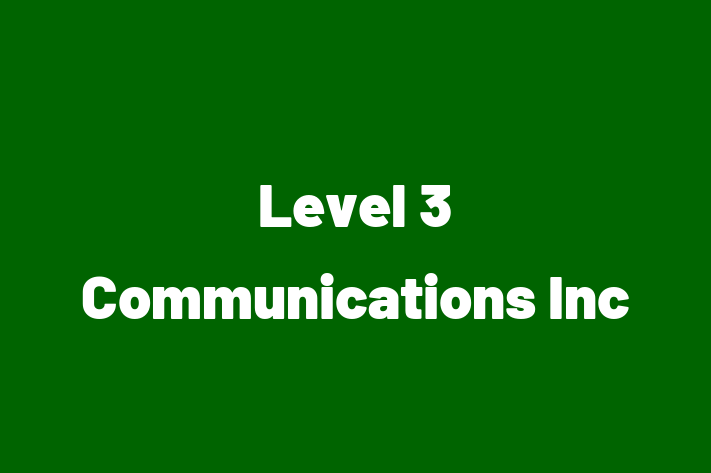 Technology Company Level 3 Communications Inc