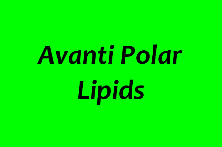 Employee Resource Management Avanti Polar Lipids