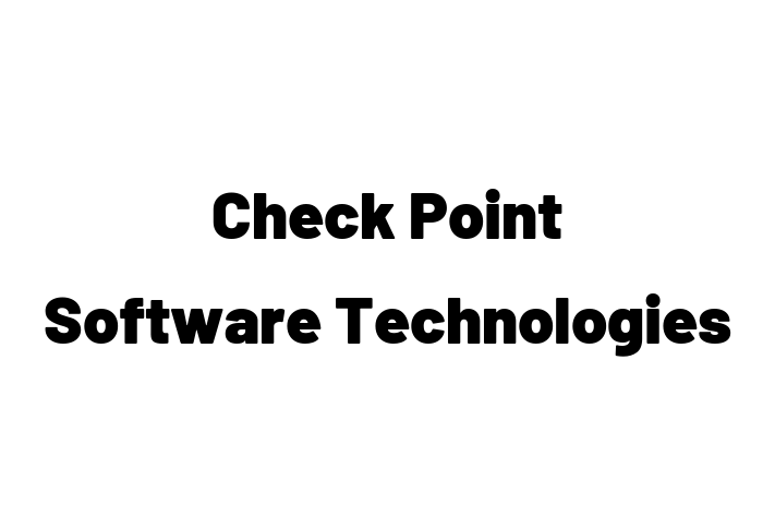 Software Firm Check Point Software Technologies