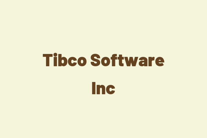 Technology Solutions Firm Tibco Software Inc