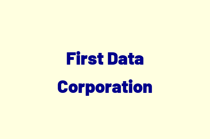 Software Firm First Data Corporation