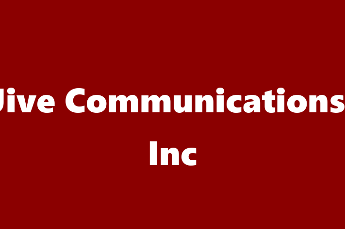 IT Company Jive Communications Inc