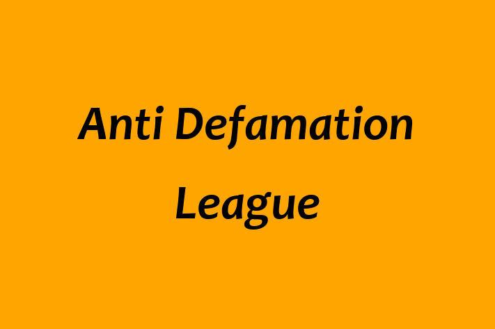 Human Capital Management Anti Defamation League