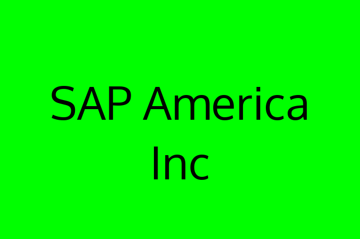 Technology Solutions Firm SAP America Inc