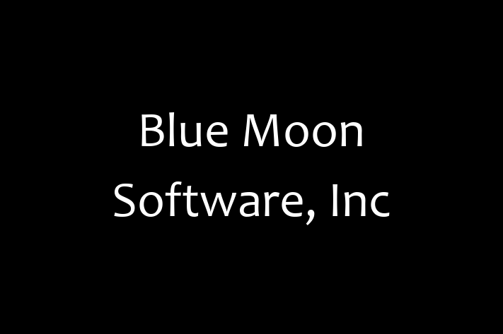 Software Engineering Company Blue Moon Software Inc