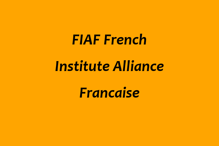 Workforce Management FIAF  French Institute Alliance Francaise