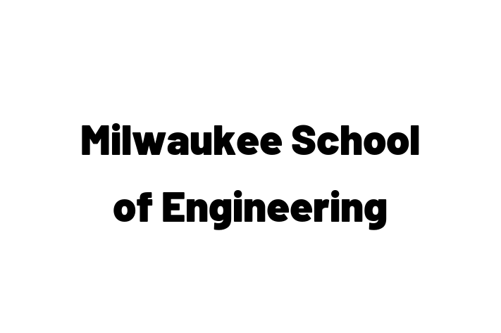 Personnel Management Milwaukee School of Engineering