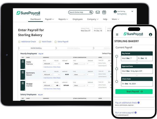 Software Firm SurePayroll