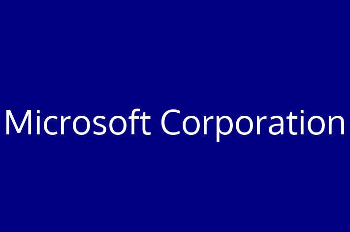 Software Engineering Company Microsoft Corporation