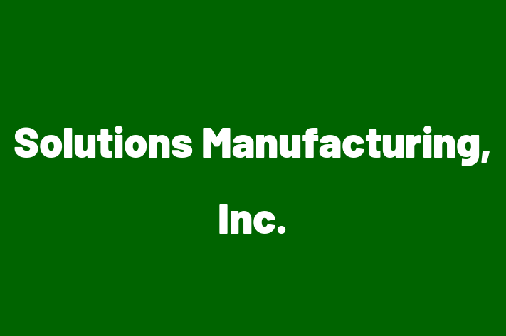 Employee Resource Management Solutions Manufacturing Inc.