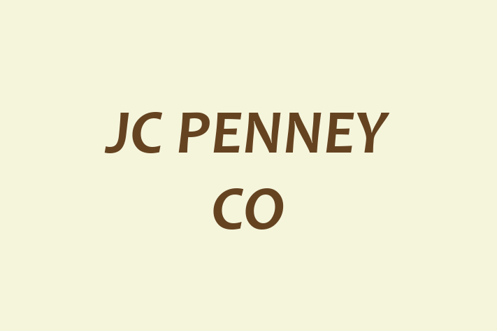 Human Resource Management JC PENNEY CO