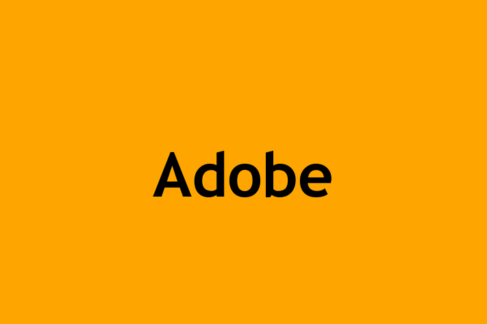 Software Services Company Adobe