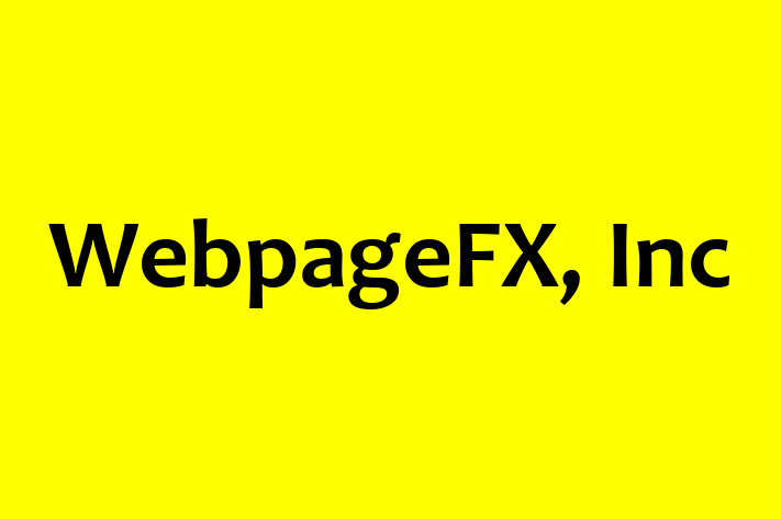 Software Solutions Provider WebpageFX Inc