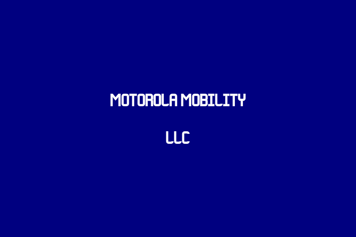 Software Solutions Provider Motorola Mobility LLC