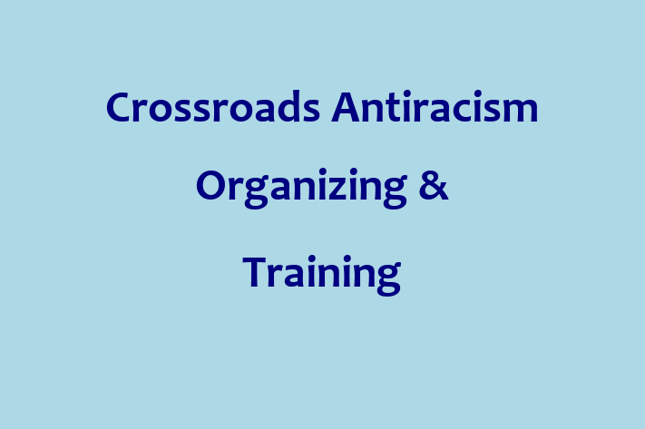 Technology Company Crossroads Antiracism Organizing Training