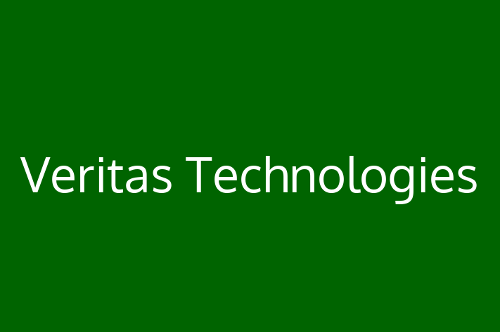 Tech Solutions Company Veritas Technologies