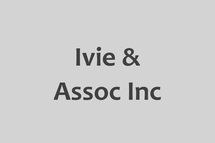 Software Services Company Ivie  Assoc Inc